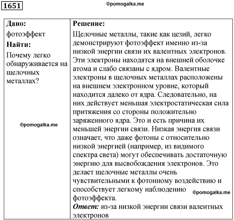 страница 201 номер 1651 физика 7 8 9 класс Лукашик сборник задач 2011 год