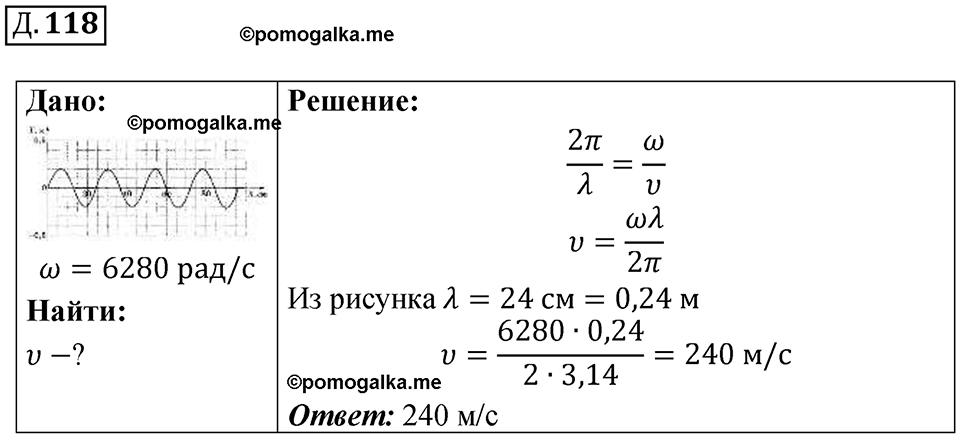 страница 118 дополнительный номер 118 физика 7 8 9 класс Лукашик сборник задач 2011 год