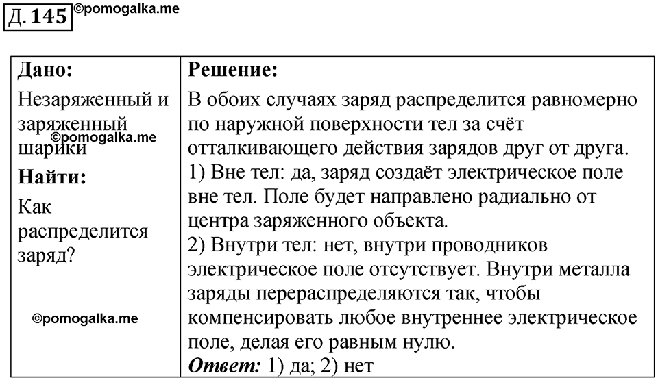 страница 150 дополнительный номер 145 физика 7 8 9 класс Лукашик сборник задач 2011 год