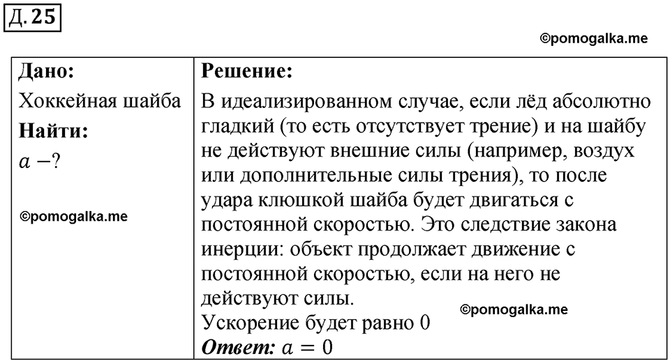 страница 39 дополнительный номер 25 физика 7 8 9 класс Лукашик сборник задач 2011 год