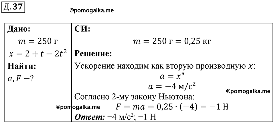 страница 41 дополнительный номер 37 физика 7 8 9 класс Лукашик сборник задач 2011 год
