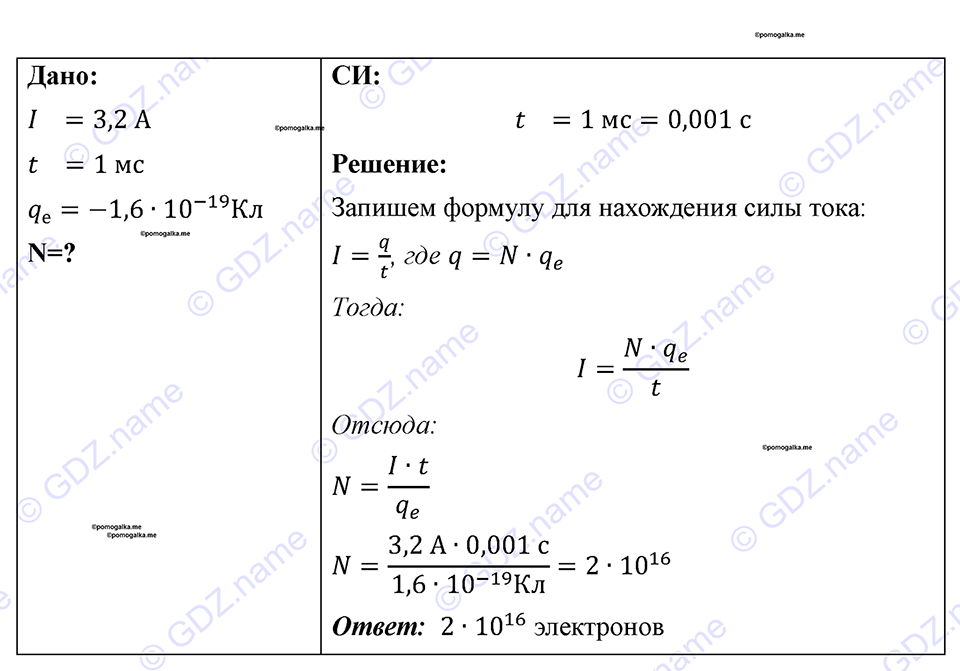 страница 108 номер 1002 физика 7-9 класс Пёрышкин сборник задач 2024 год