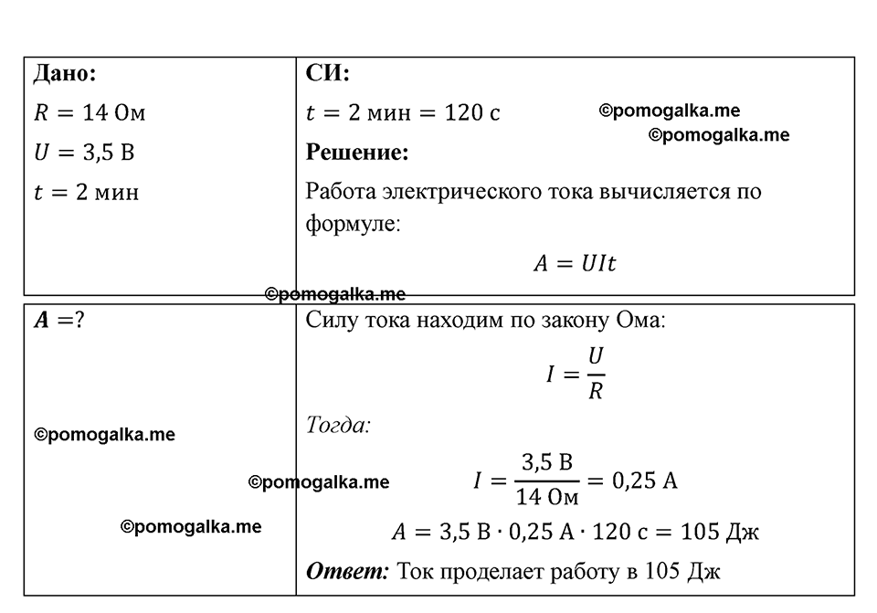 страница 127 номер 1160 физика 7-9 класс Пёрышкин сборник задач 2024 год