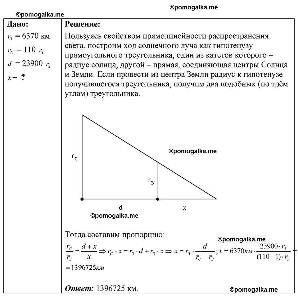 страница 141 номер 1286 физика 7-9 класс Пёрышкин сборник задач 2024 год