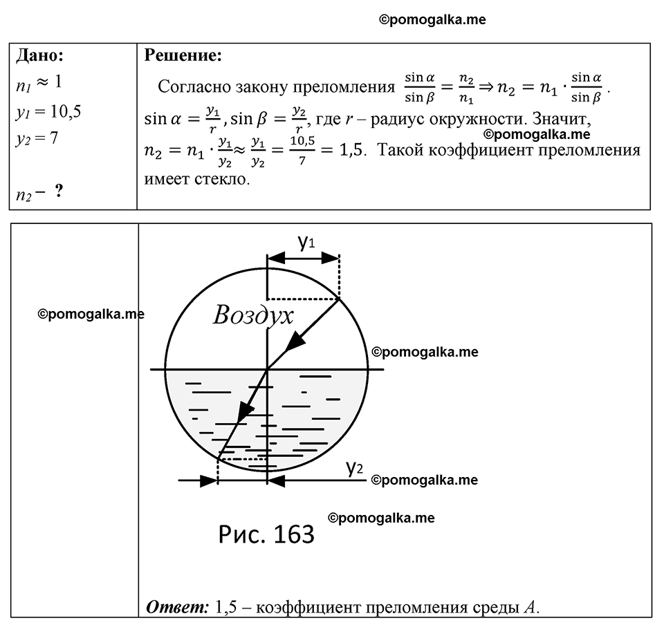 страница 145 номер 1322 физика 7-9 класс Пёрышкин сборник задач 2024 год