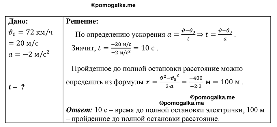 страница 166 номер 1475 физика 7-9 класс Пёрышкин сборник задач 2024 год