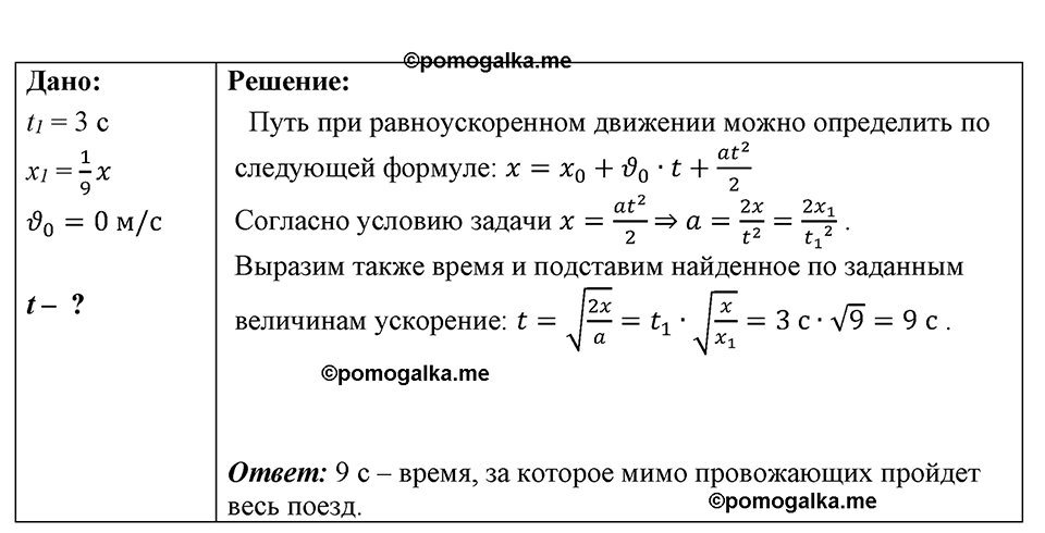 страница 170 номер 1505 физика 7-9 класс Пёрышкин сборник задач 2024 год