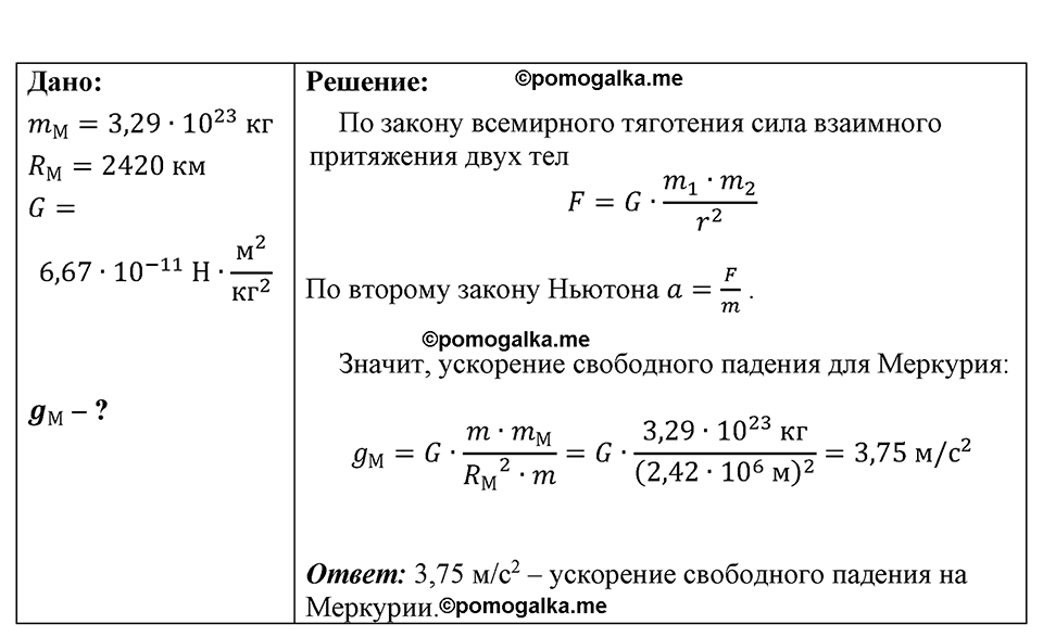 страница 197 номер 1697 физика 7-9 класс Пёрышкин сборник задач 2024 год