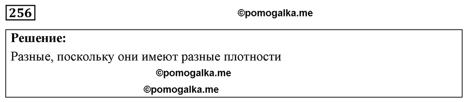 страница 34 номер 256 физика 7-9 класс Пёрышкин сборник задач 2024 год