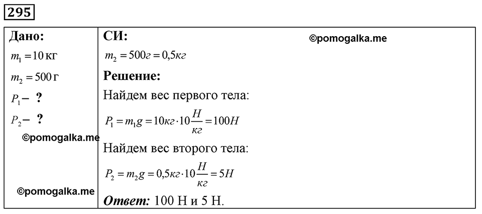 страница 38 номер 295 физика 7-9 класс Пёрышкин сборник задач 2024 год