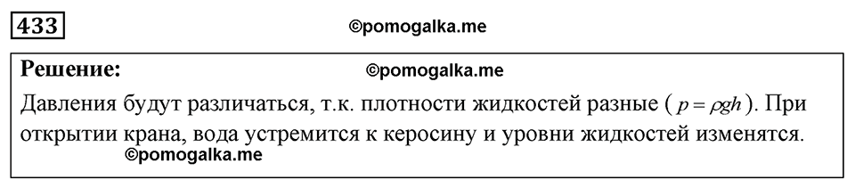 страница 53 номер 433 физика 7-9 класс Пёрышкин сборник задач 2024 год