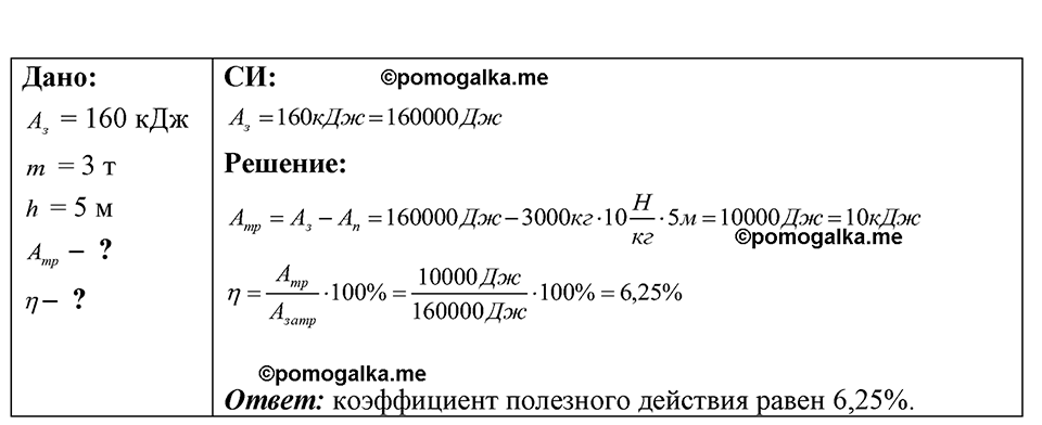 страница 72 номер 621 физика 7-9 класс Пёрышкин сборник задач 2024 год