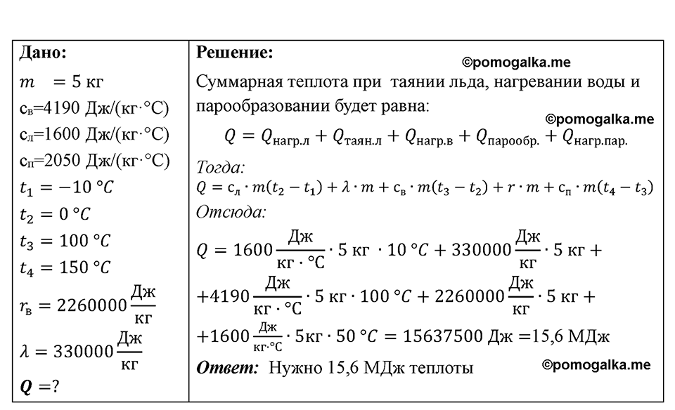 страница 96 номер 890 физика 7-9 класс Пёрышкин сборник задач 2024 год