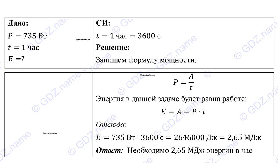 страница 99 номер 921 физика 7-9 класс Пёрышкин сборник задач 2024 год