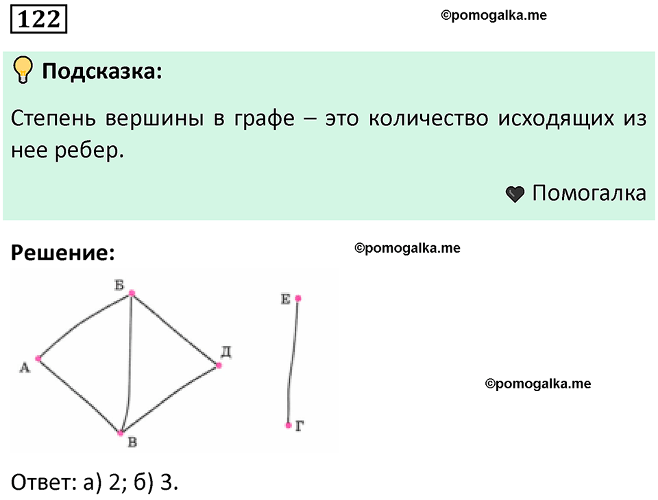 часть 1 страница 85 задача / номер 122 вопросы после параграфа математика 7-9 класс Высоцкий, Ященко 2025 год