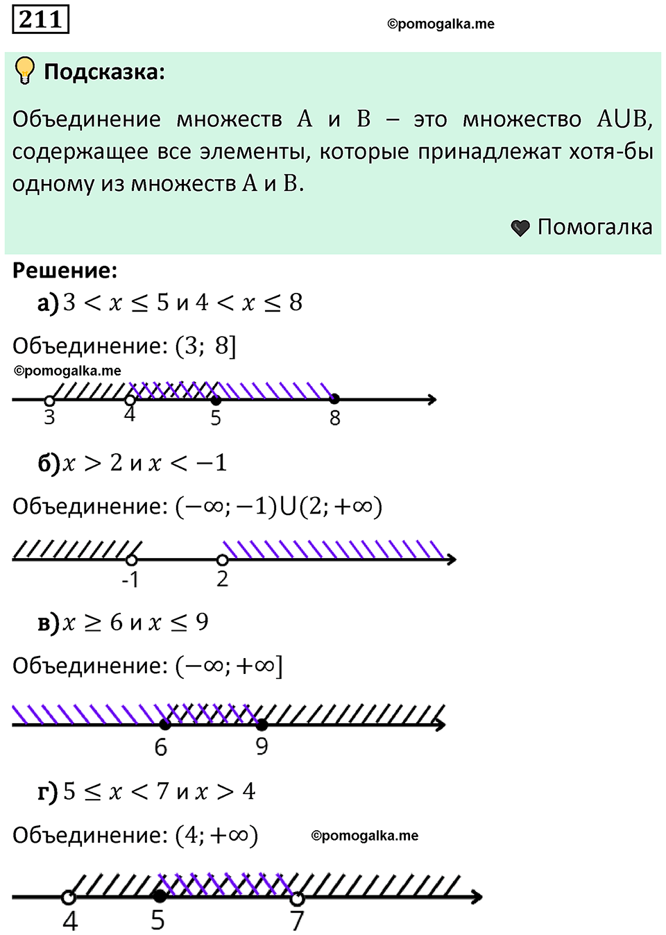 часть 1 страница 130 задача / номер 211 вопросы после параграфа математика 7-9 класс Высоцкий, Ященко 2025 год