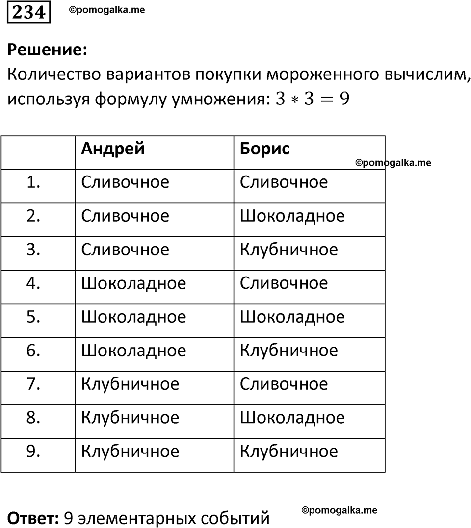 часть 1 страница 138 задача / номер 234 вопросы после параграфа математика 7-9 класс Высоцкий, Ященко 2025 год