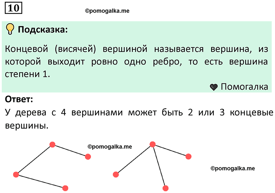 часть 2 страница 8 задача / номер 10 вопросы после параграфа математика 7-9 класс Высоцкий, Ященко 2025 год