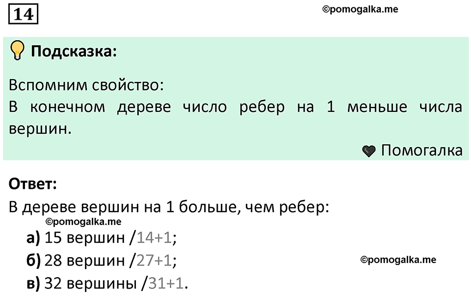 часть 2 страница 9 задача / номер 14 вопросы после параграфа математика 7-9 класс Высоцкий, Ященко 2025 год