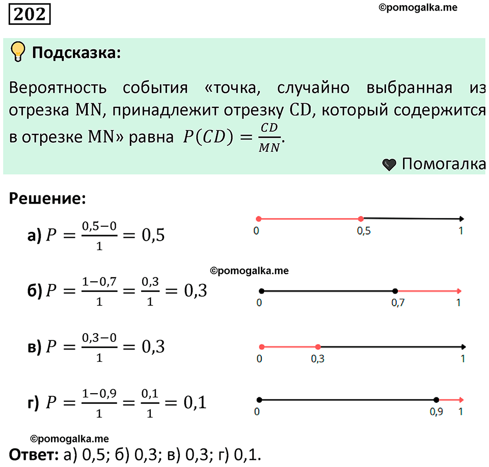 часть 2 страница 65 задача / номер 202 вопросы после параграфа математика 7-9 класс Высоцкий, Ященко 2025 год