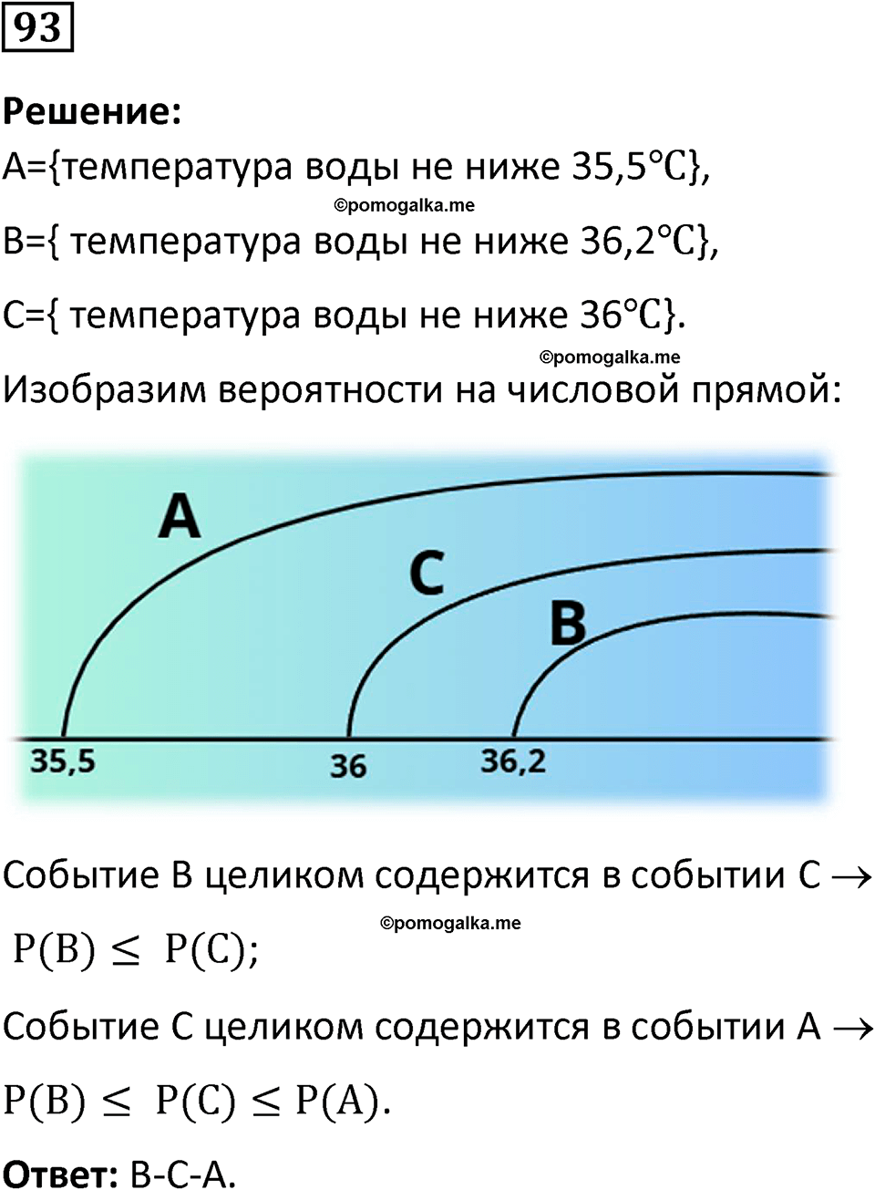 часть 2 страница 34 задача / номер 93 вопросы после параграфа математика 7-9 класс Высоцкий, Ященко 2025 год
