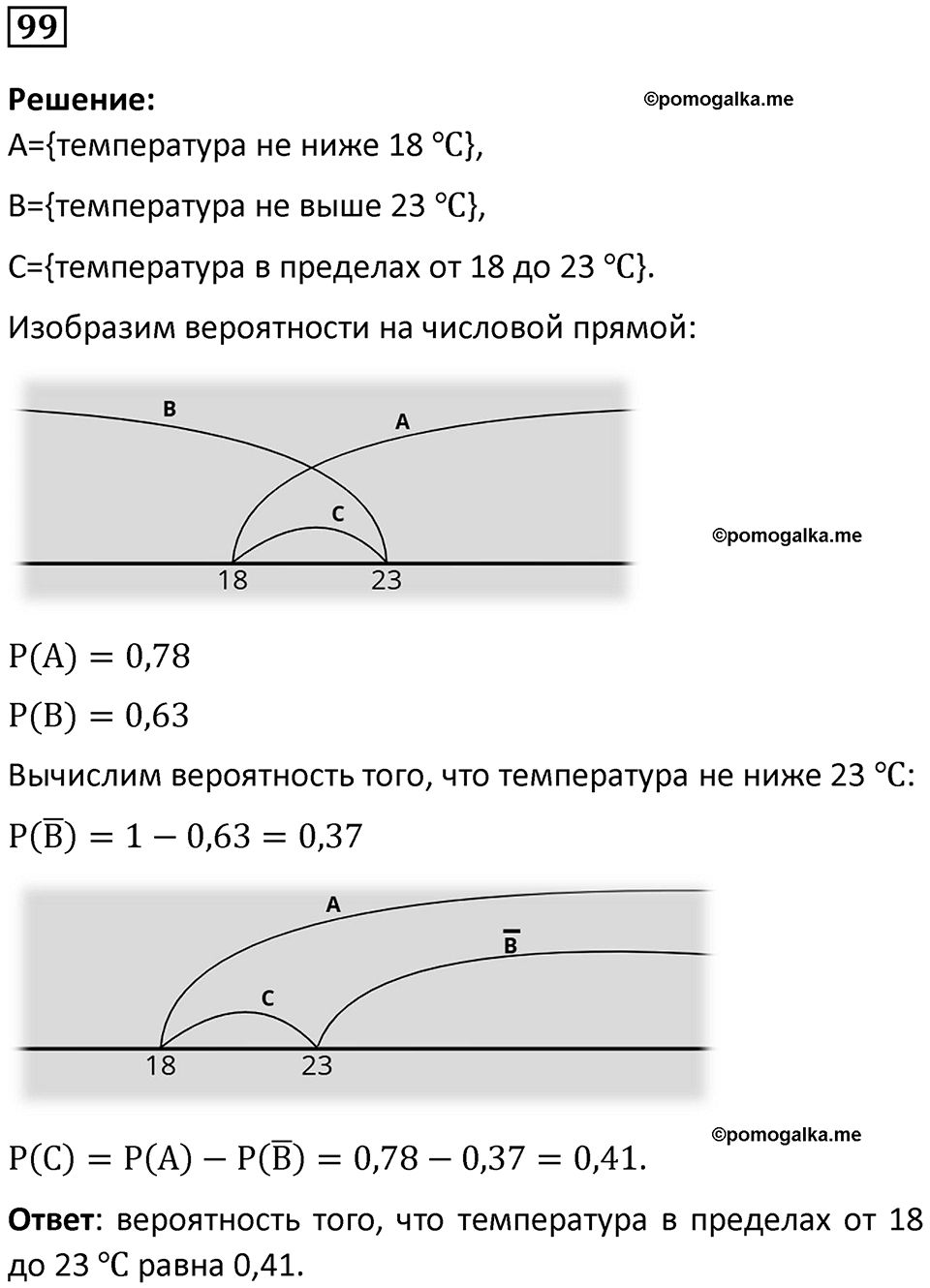 часть 2 страница 34 задача / номер 99 вопросы после параграфа математика 7-9 класс Высоцкий, Ященко 2025 год