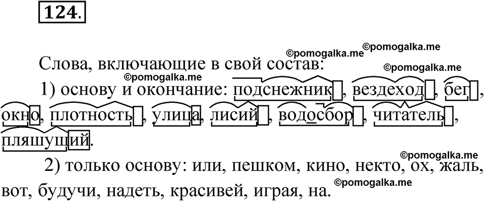 страница 83 упражнение 124 русский язык 7 класс Чердаков, Вербицкая Сферы 2023 год
