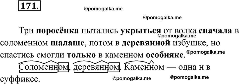 страница 105 упражнение 171 русский язык 7 класс Чердаков, Вербицкая Сферы 2023 год