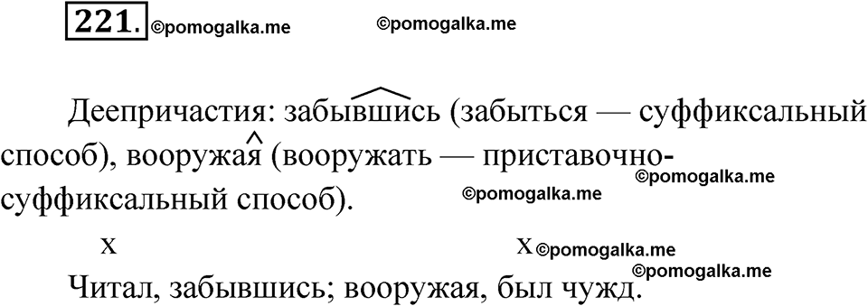 страница 126 упражнение 221 русский язык 7 класс Чердаков, Вербицкая Сферы 2023 год