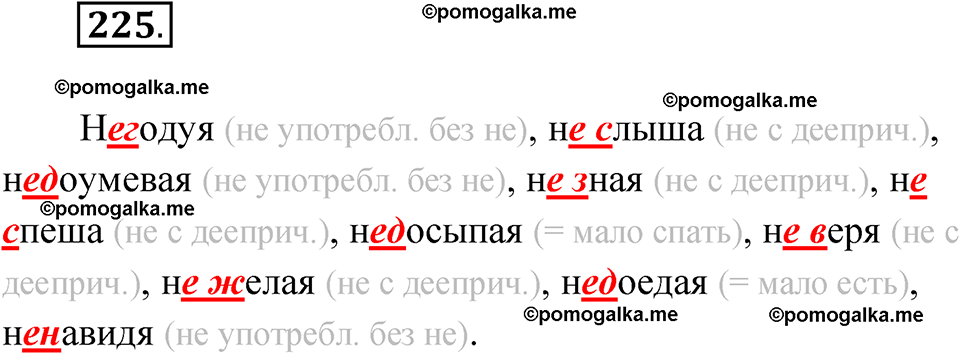 страница 129 упражнение 225 русский язык 7 класс Чердаков, Вербицкая Сферы 2023 год