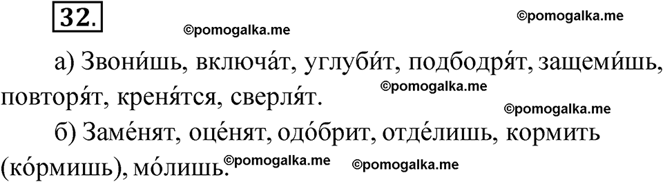 страница 28 упражнение 32 русский язык 7 класс Чердаков, Вербицкая Сферы 2023 год