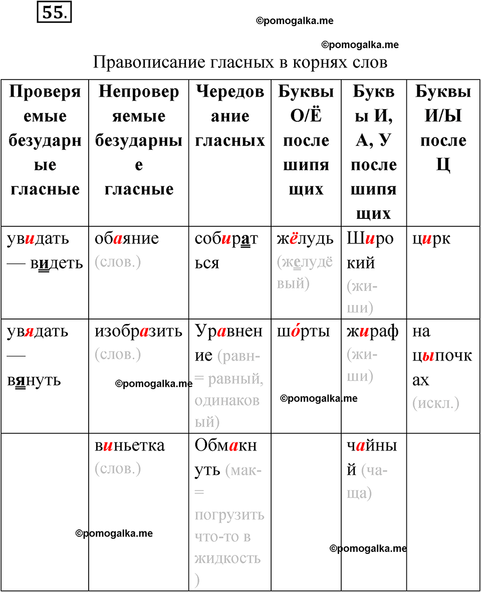 страница 41 упражнение 55 русский язык 7 класс Чердаков, Вербицкая Сферы 2023 год