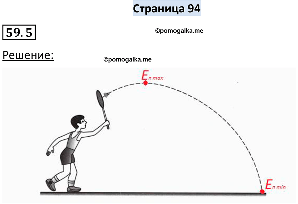 номер 59.5 физика 7 класс Ханнанова рабочая тетрадь 2025 год