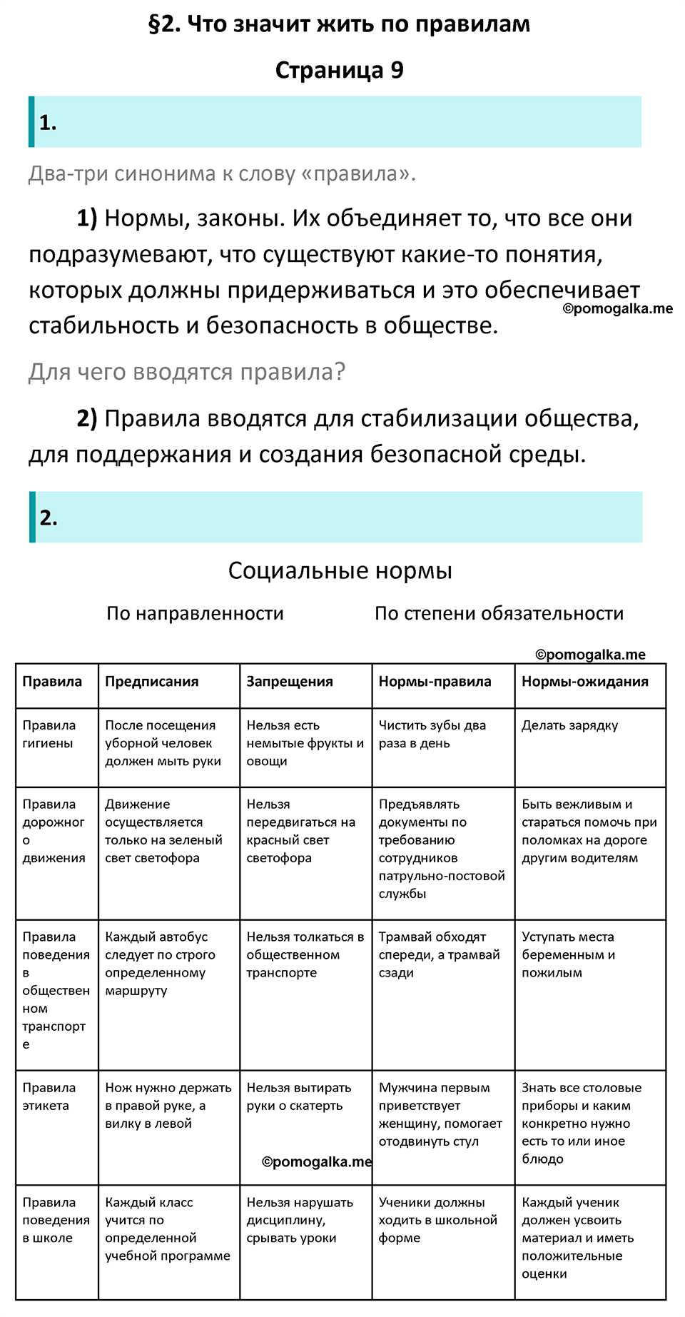 страница 9 рабочая тетрадь по обществознанию 7 класс Котова 11-е издание 2023 год