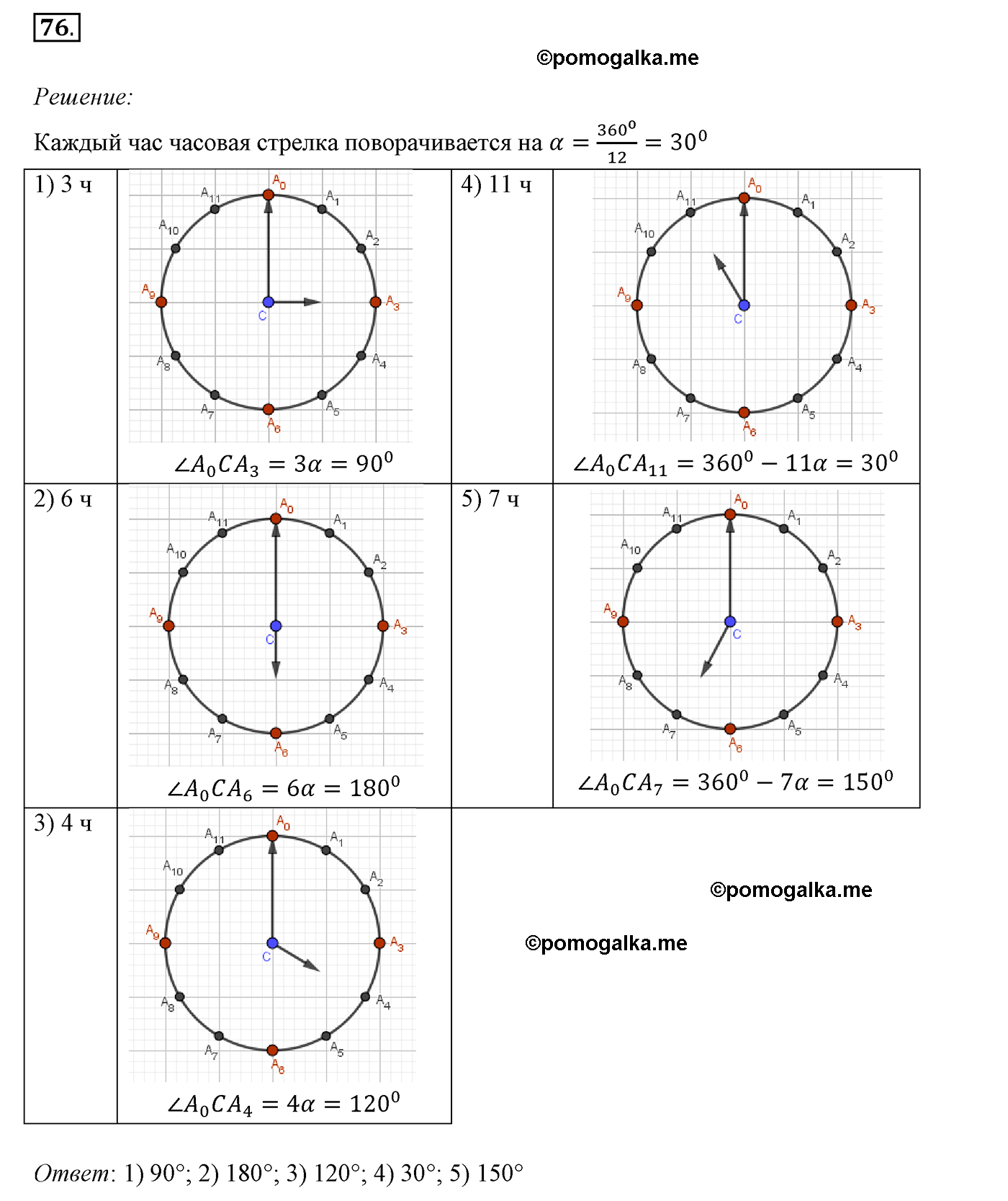 страница 28 номер 76 геометрия 7 класс Мерзляк 2015 год