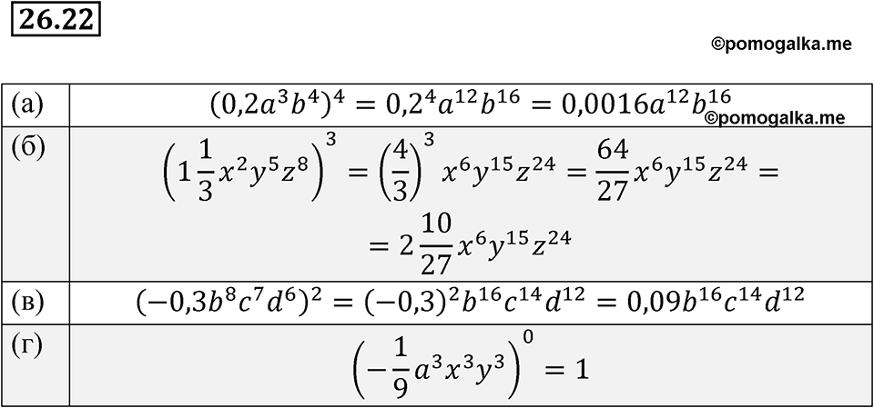страница 122 номер 26.22 алгебра 7 класс Мордкович 2021 год