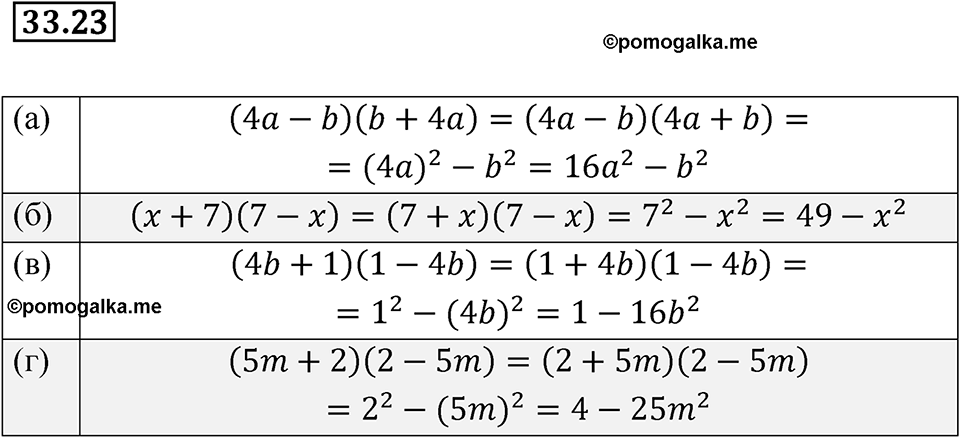 страница 146 номер 33.23 алгебра 7 класс Мордкович 2021 год