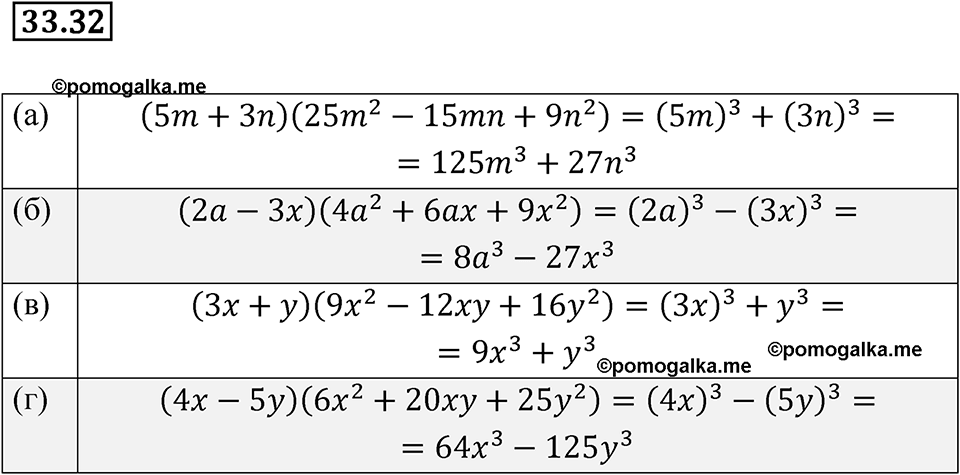 страница 147 номер 33.32 алгебра 7 класс Мордкович 2021 год