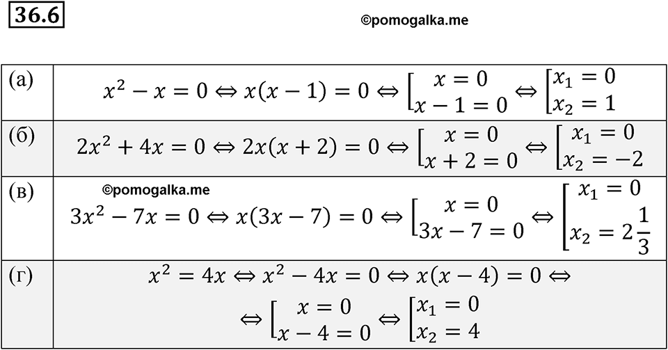 страница 160 номер 36.6 алгебра 7 класс Мордкович 2021 год