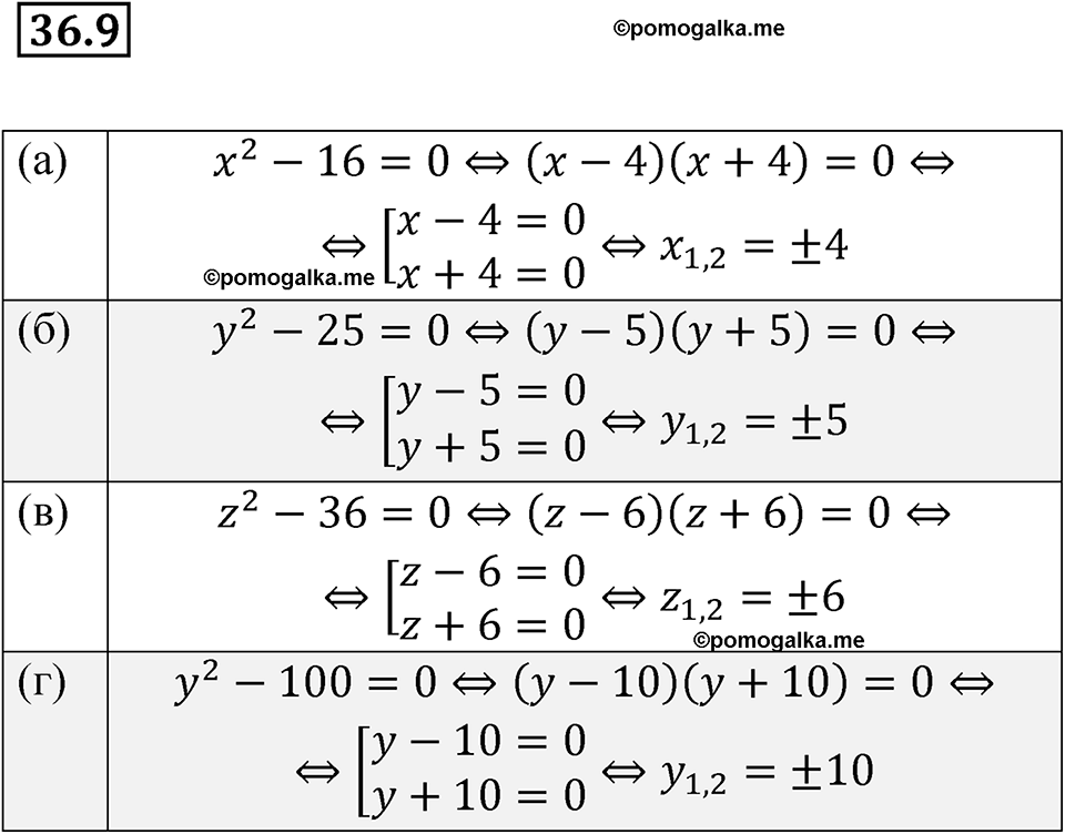 страница 160 номер 36.9 алгебра 7 класс Мордкович 2021 год