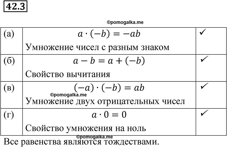 страница 184 номер 42.3 алгебра 7 класс Мордкович 2021 год