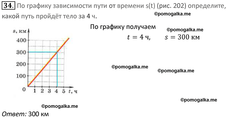 Задачи для повторения номер 34 физика 7 класс Перышкин учебник 2023 год