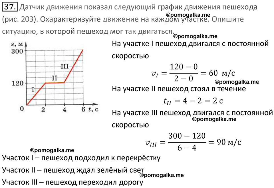 Задачи для повторения номер 37 физика 7 класс Перышкин учебник 2023 год