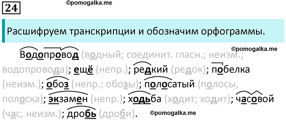 упражнение 24 русский язык 7 класс Пименова, Еремеева, Купалова, Лидман-Орлова 2025 год