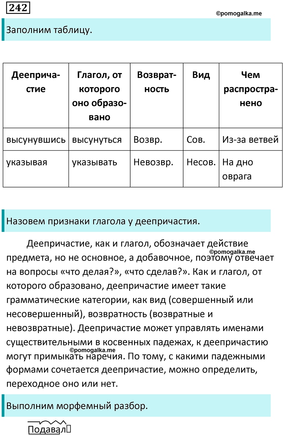 упражнение 242 русский язык 7 класс Пименова, Еремеева, Купалова, Лидман-Орлова 2025 год