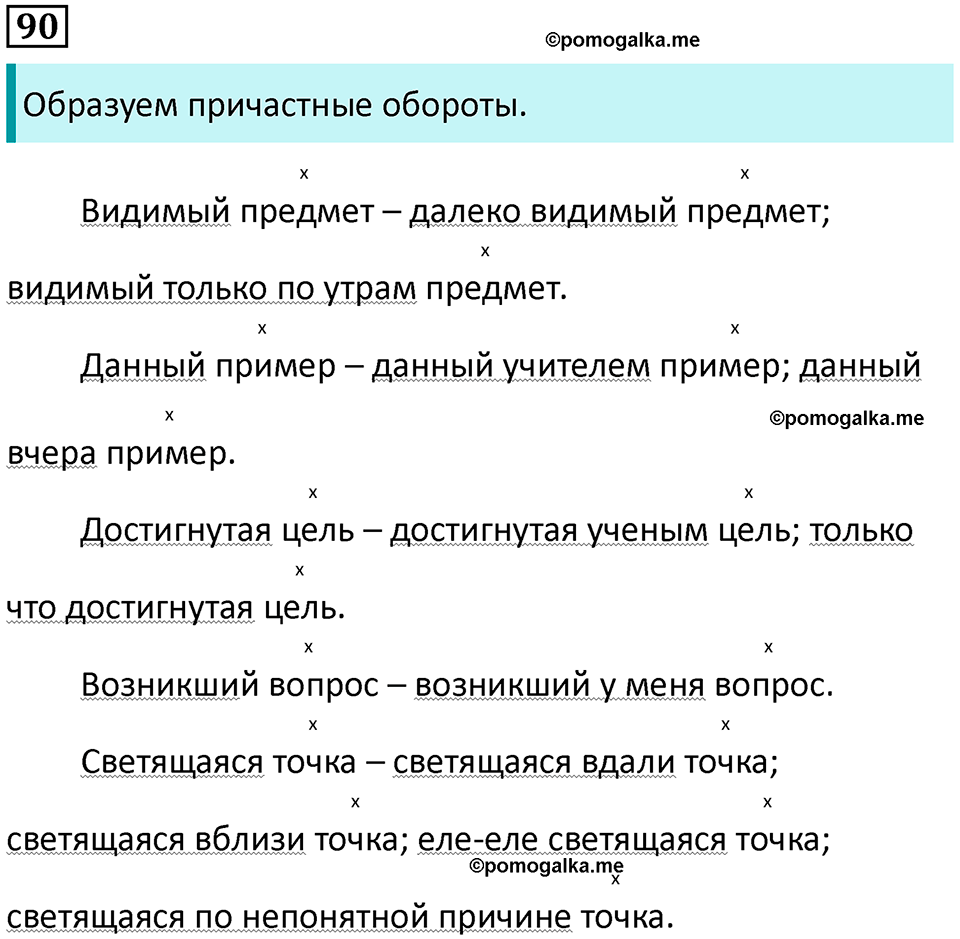 упражнение 90 русский язык 7 класс Пименова, Еремеева, Купалова, Лидман-Орлова 2025 год