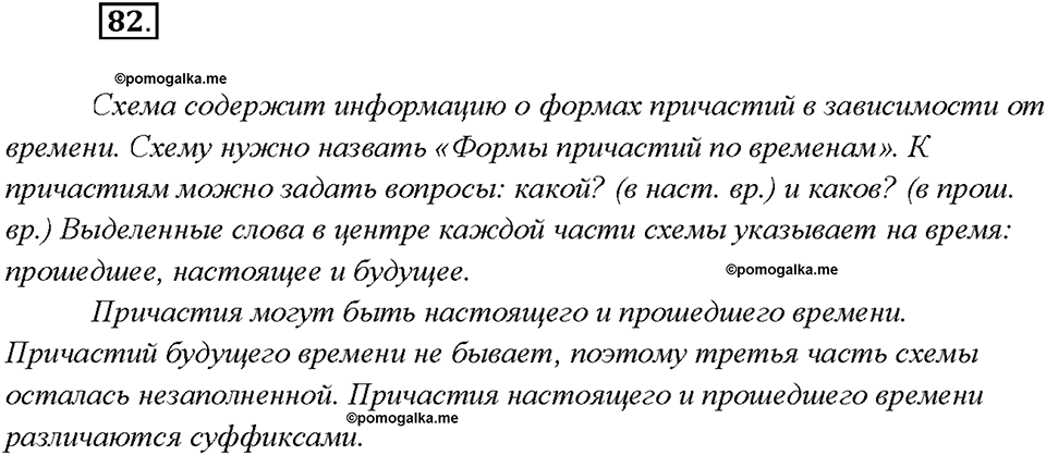 страница 44 упражнение 82 русский язык 7 класс Рыбченкова 2015 год