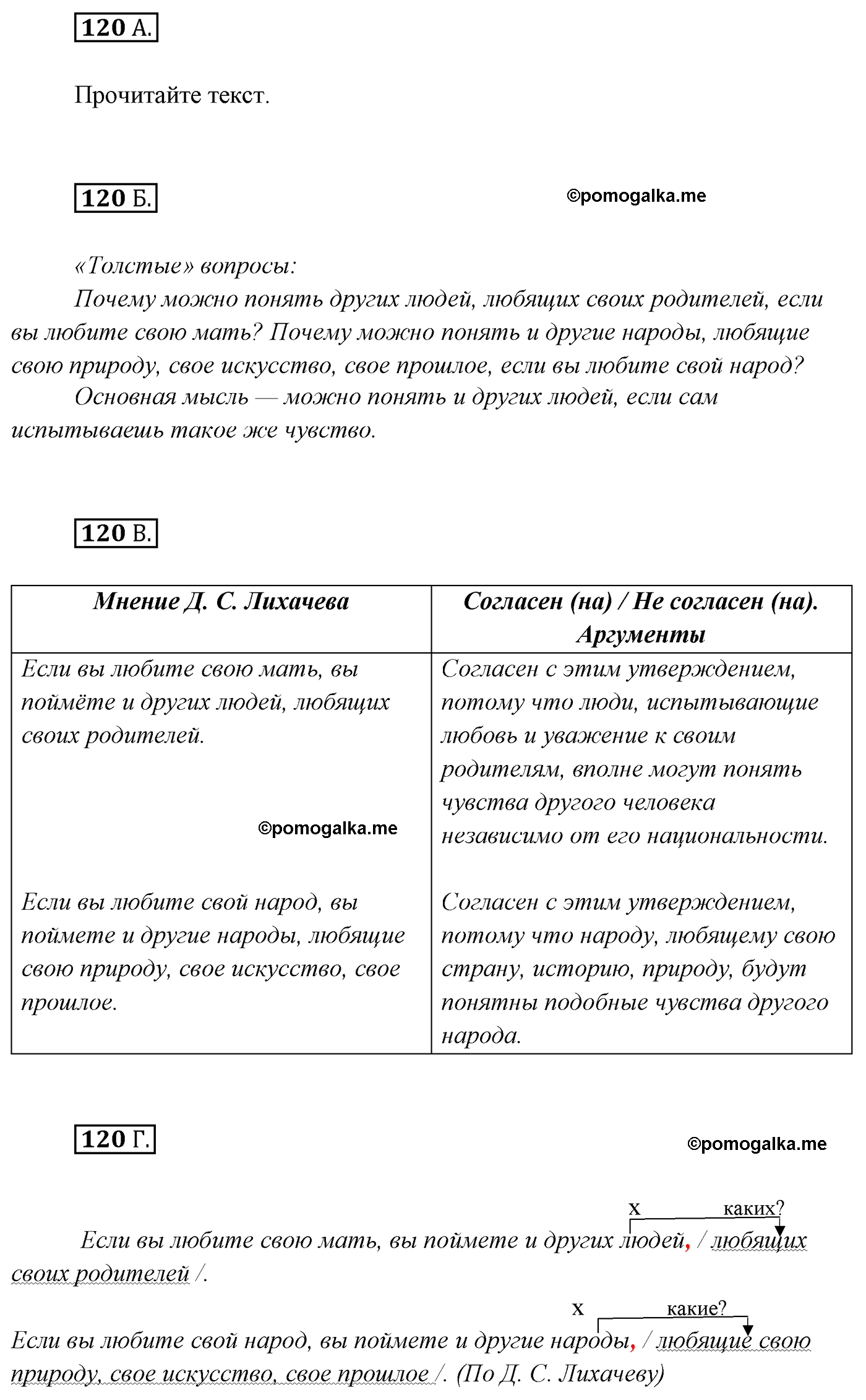 упражнение №120 русский язык 7 класс Сабитова, Скляренко