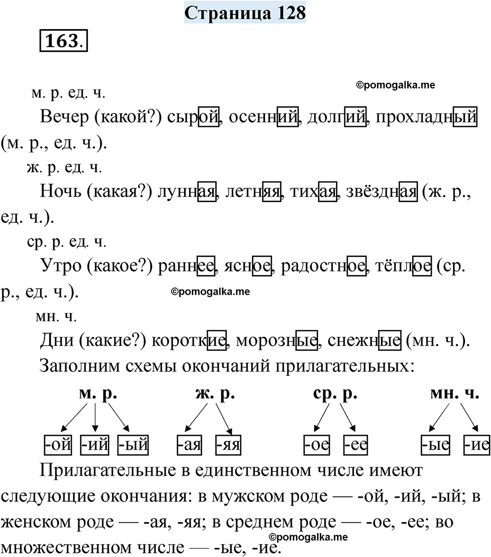 страница 128 русский язык 7 класс Якубовская, Галунчикова 2025 год