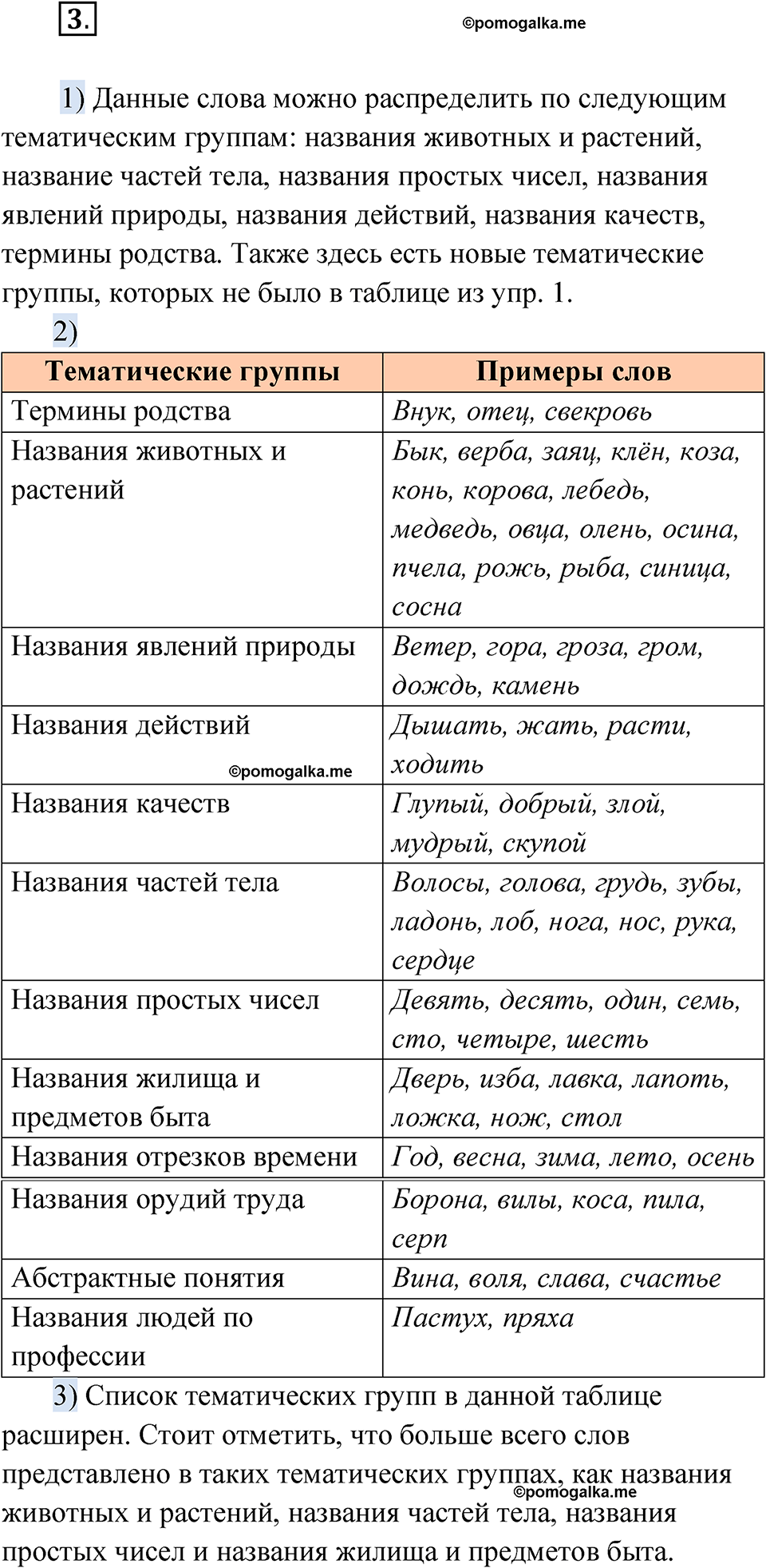 страница 7 упражнение 3 русский язык 8 класс Александрова 2022
